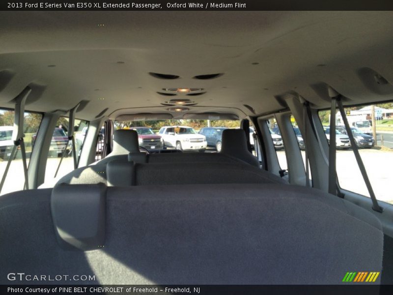 Oxford White / Medium Flint 2013 Ford E Series Van E350 XL Extended Passenger