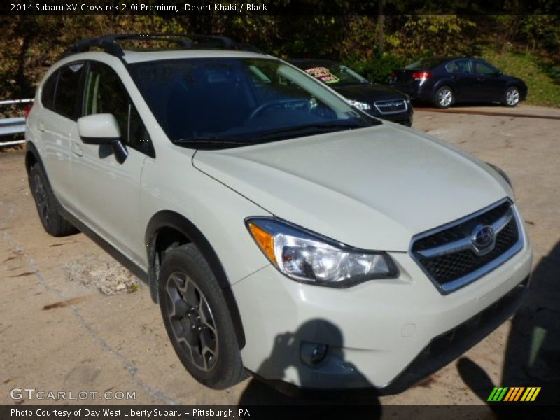 Desert Khaki / Black 2014 Subaru XV Crosstrek 2.0i Premium