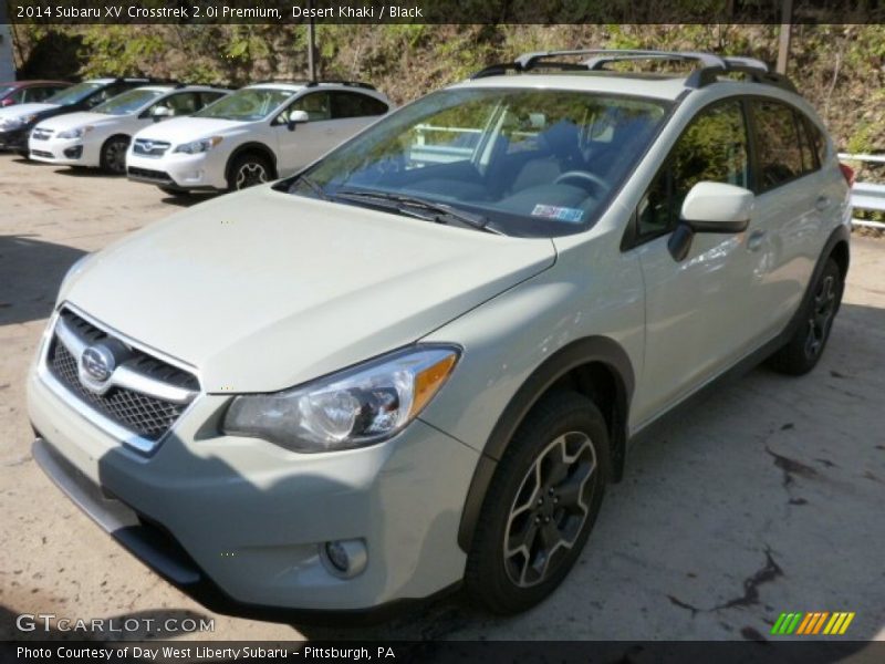 Desert Khaki / Black 2014 Subaru XV Crosstrek 2.0i Premium