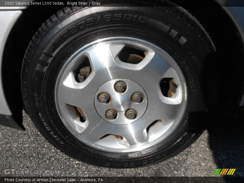 Bright Silver / Gray 2002 Saturn L Series L300 Sedan