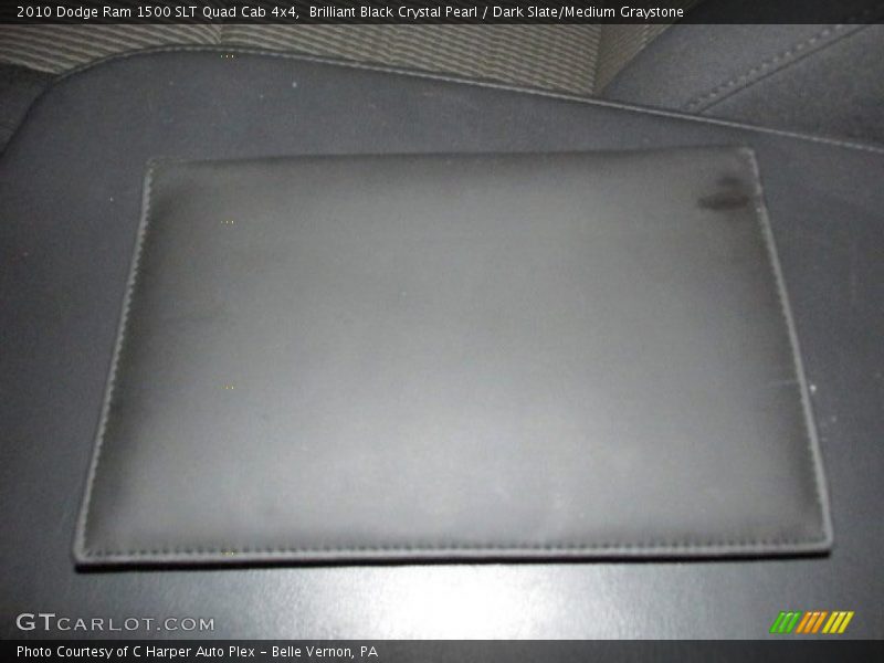 Brilliant Black Crystal Pearl / Dark Slate/Medium Graystone 2010 Dodge Ram 1500 SLT Quad Cab 4x4