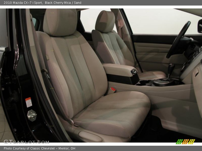 Black Cherry Mica / Sand 2010 Mazda CX-7 i Sport