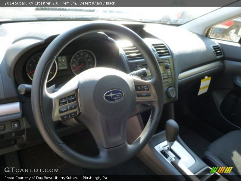 Desert Khaki / Black 2014 Subaru XV Crosstrek 2.0i Premium