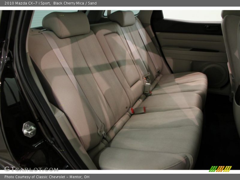 Black Cherry Mica / Sand 2010 Mazda CX-7 i Sport