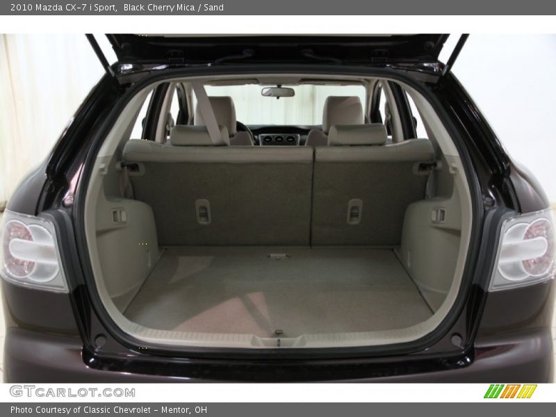 Black Cherry Mica / Sand 2010 Mazda CX-7 i Sport