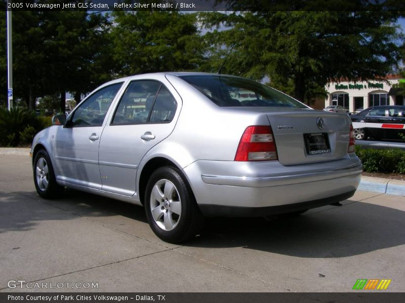Reflex Silver Metallic / Black 2005 Volkswagen Jetta GLS Sedan