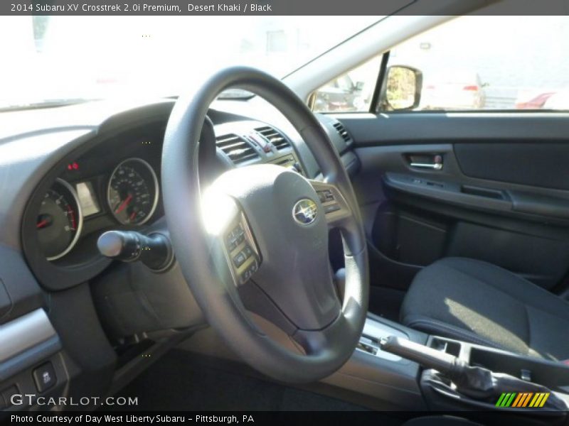 Desert Khaki / Black 2014 Subaru XV Crosstrek 2.0i Premium