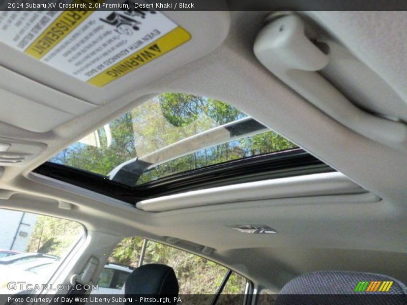 Desert Khaki / Black 2014 Subaru XV Crosstrek 2.0i Premium