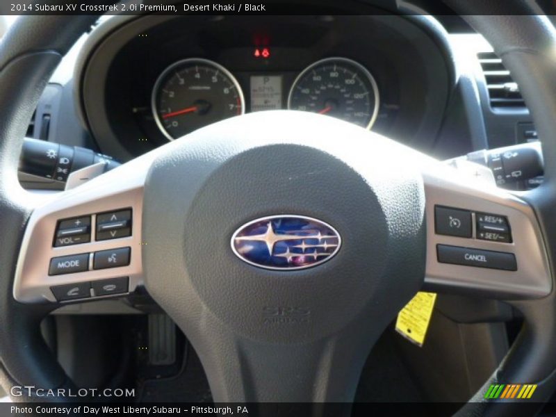 Desert Khaki / Black 2014 Subaru XV Crosstrek 2.0i Premium