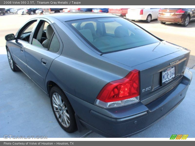 Titanium Gray Metallic / Taupe 2008 Volvo S60 2.5T