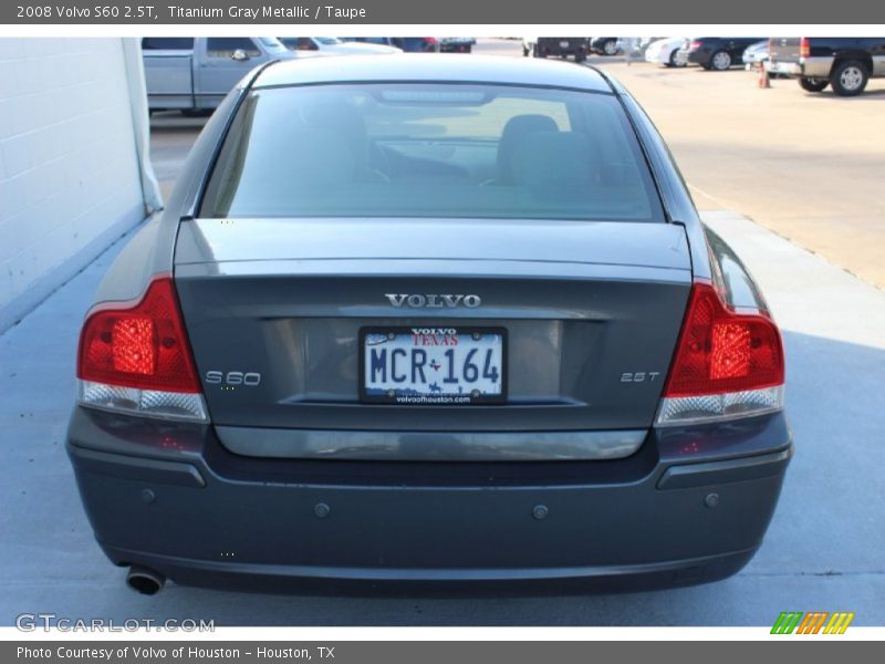 Titanium Gray Metallic / Taupe 2008 Volvo S60 2.5T