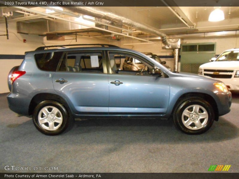Pacific Blue Metallic / Ash Gray 2009 Toyota RAV4 4WD