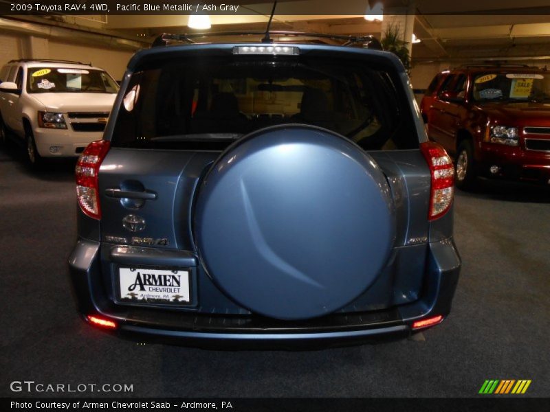 Pacific Blue Metallic / Ash Gray 2009 Toyota RAV4 4WD