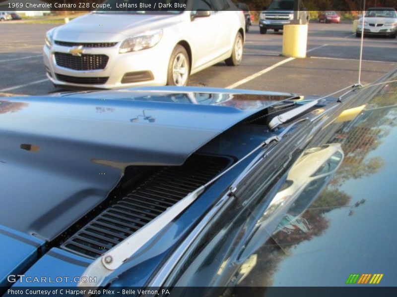 LeMans Blue / Dark Blue 1969 Chevrolet Camaro Z28 Coupe