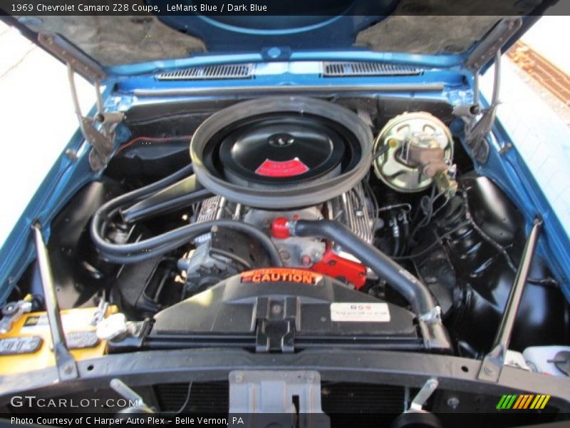  1969 Camaro Z28 Coupe Engine - 302 cid Turbo-Fire OHV 16-Valve V8
