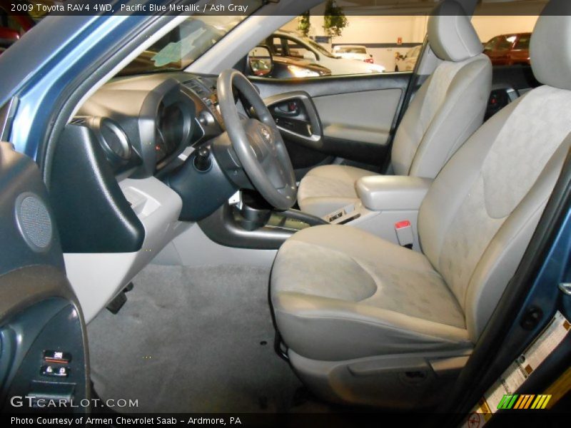 Pacific Blue Metallic / Ash Gray 2009 Toyota RAV4 4WD