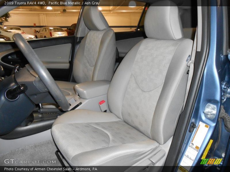 Pacific Blue Metallic / Ash Gray 2009 Toyota RAV4 4WD