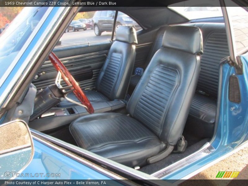 Front Seat of 1969 Camaro Z28 Coupe