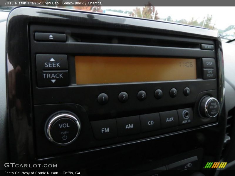 Galaxy Black / Charcoal 2013 Nissan Titan SV Crew Cab