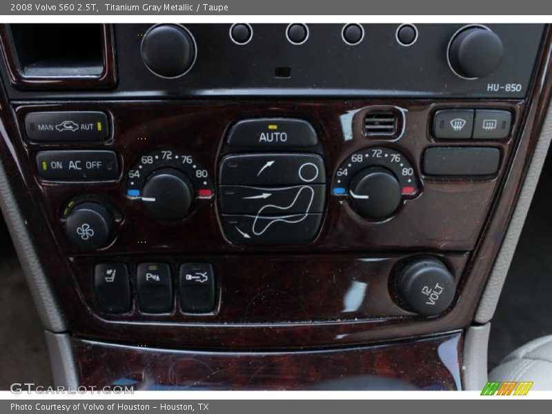Titanium Gray Metallic / Taupe 2008 Volvo S60 2.5T