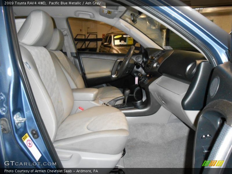 Pacific Blue Metallic / Ash Gray 2009 Toyota RAV4 4WD