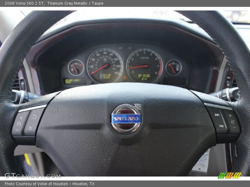 Titanium Gray Metallic / Taupe 2008 Volvo S60 2.5T