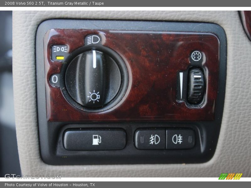 Titanium Gray Metallic / Taupe 2008 Volvo S60 2.5T