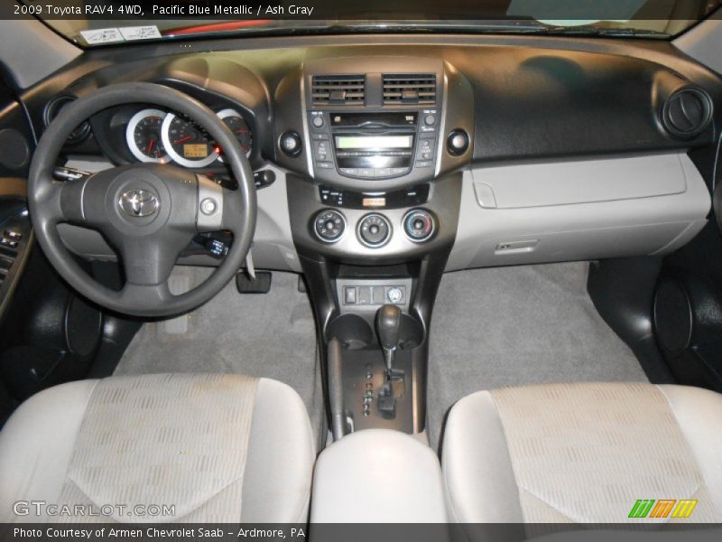 Pacific Blue Metallic / Ash Gray 2009 Toyota RAV4 4WD