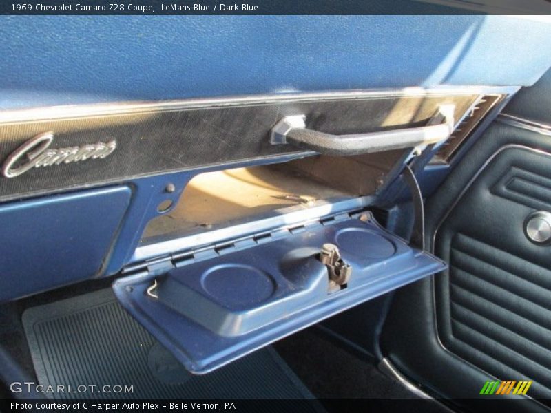 LeMans Blue / Dark Blue 1969 Chevrolet Camaro Z28 Coupe