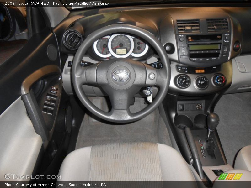 Pacific Blue Metallic / Ash Gray 2009 Toyota RAV4 4WD