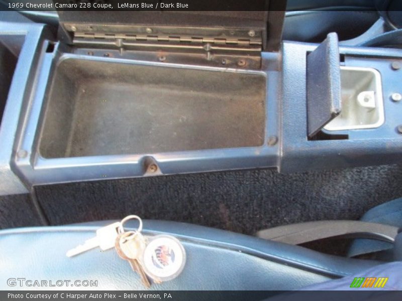 LeMans Blue / Dark Blue 1969 Chevrolet Camaro Z28 Coupe