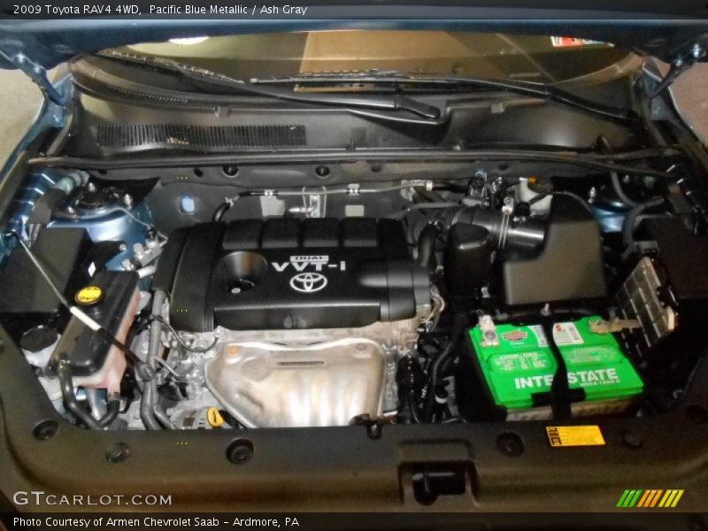 Pacific Blue Metallic / Ash Gray 2009 Toyota RAV4 4WD