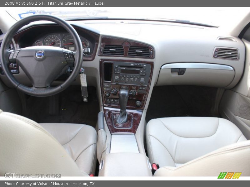Titanium Gray Metallic / Taupe 2008 Volvo S60 2.5T
