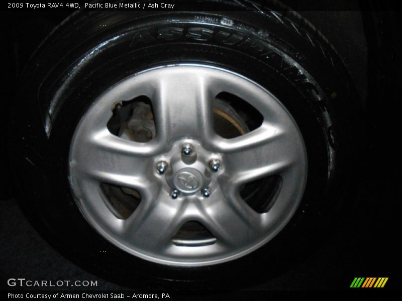 Pacific Blue Metallic / Ash Gray 2009 Toyota RAV4 4WD