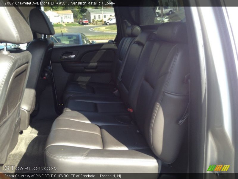Silver Birch Metallic / Ebony 2007 Chevrolet Avalanche LT 4WD