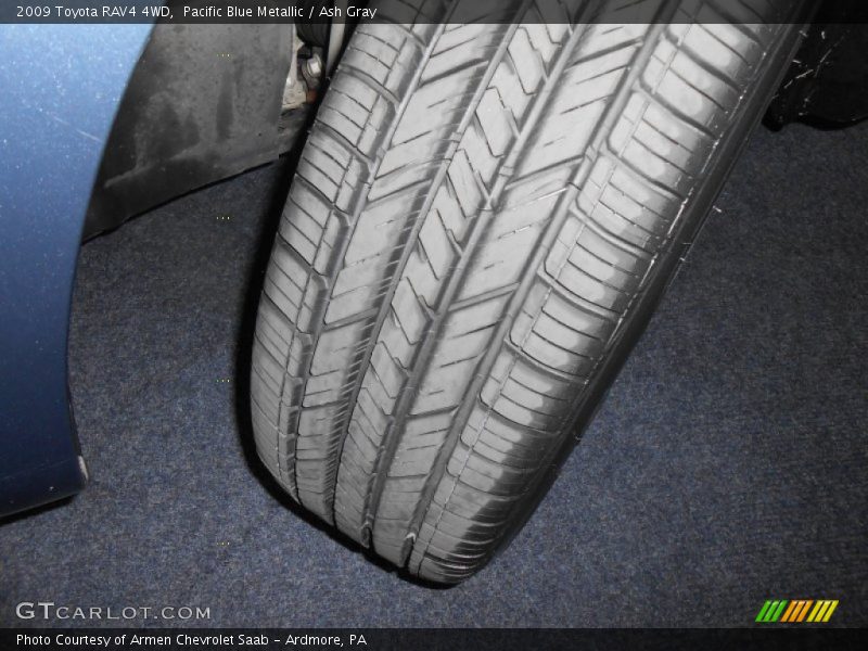 Pacific Blue Metallic / Ash Gray 2009 Toyota RAV4 4WD