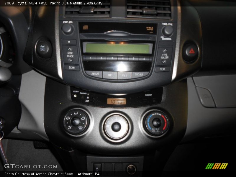 Pacific Blue Metallic / Ash Gray 2009 Toyota RAV4 4WD