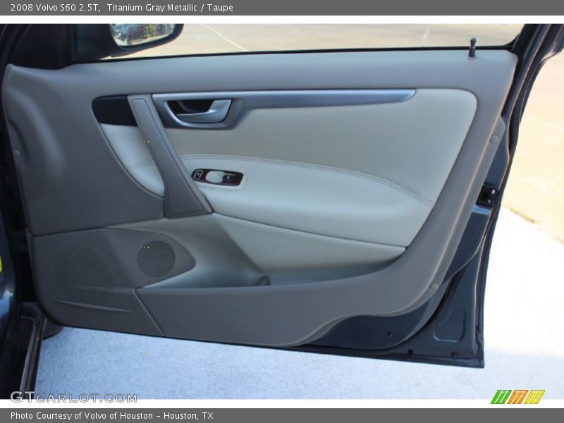 Titanium Gray Metallic / Taupe 2008 Volvo S60 2.5T