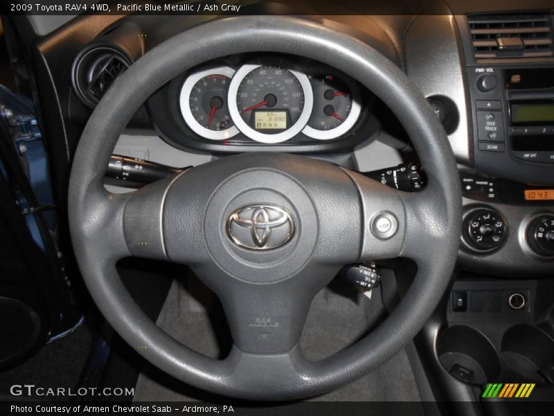 Pacific Blue Metallic / Ash Gray 2009 Toyota RAV4 4WD
