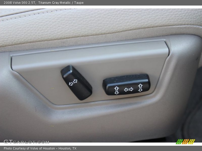 Titanium Gray Metallic / Taupe 2008 Volvo S60 2.5T