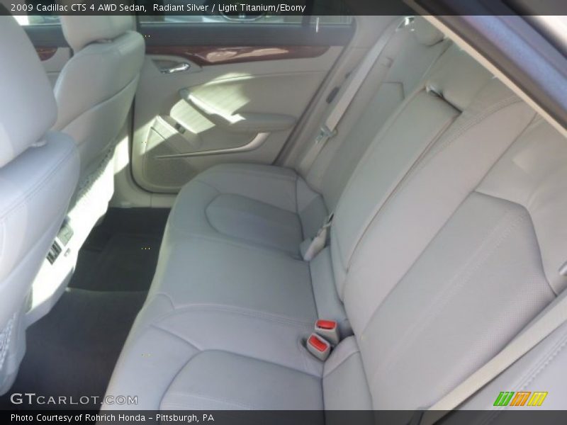 Radiant Silver / Light Titanium/Ebony 2009 Cadillac CTS 4 AWD Sedan