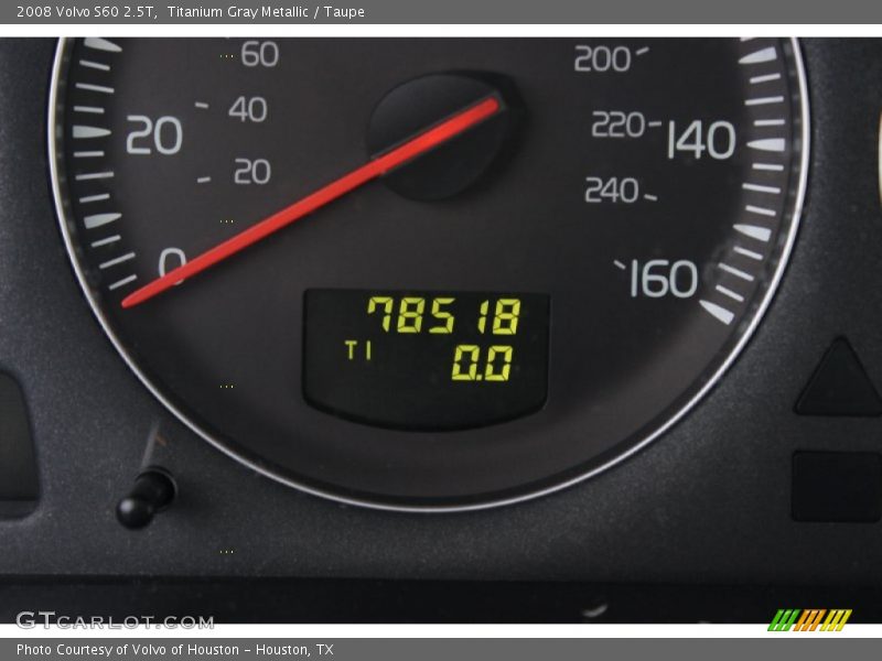 Titanium Gray Metallic / Taupe 2008 Volvo S60 2.5T
