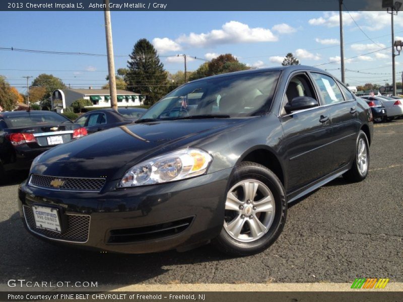 Ashen Gray Metallic / Gray 2013 Chevrolet Impala LS