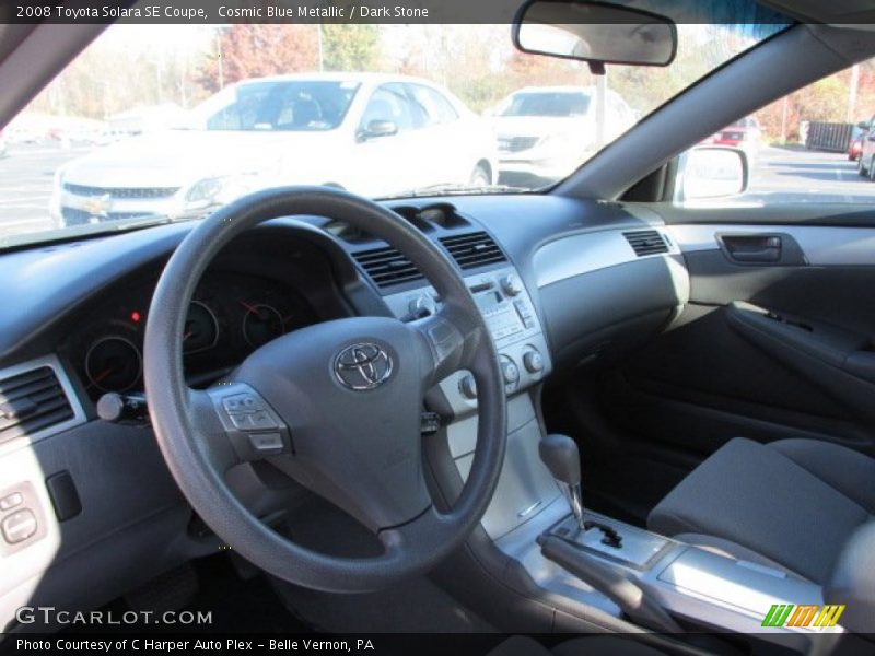 Cosmic Blue Metallic / Dark Stone 2008 Toyota Solara SE Coupe