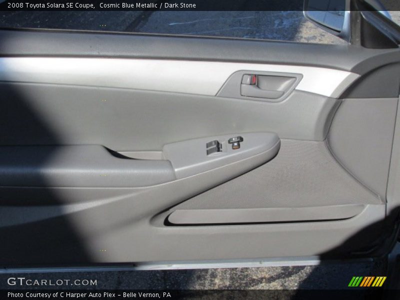 Cosmic Blue Metallic / Dark Stone 2008 Toyota Solara SE Coupe