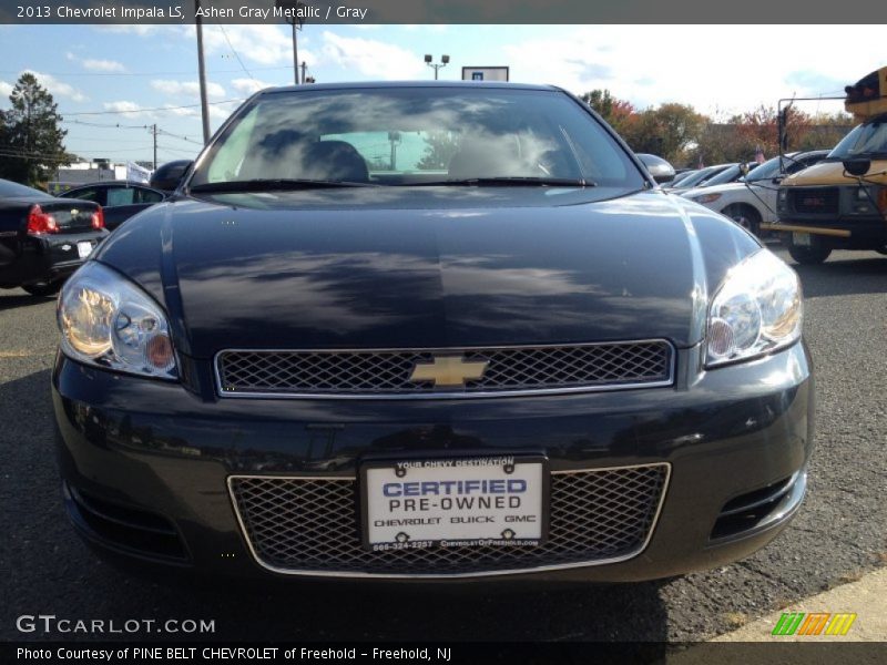 Ashen Gray Metallic / Gray 2013 Chevrolet Impala LS