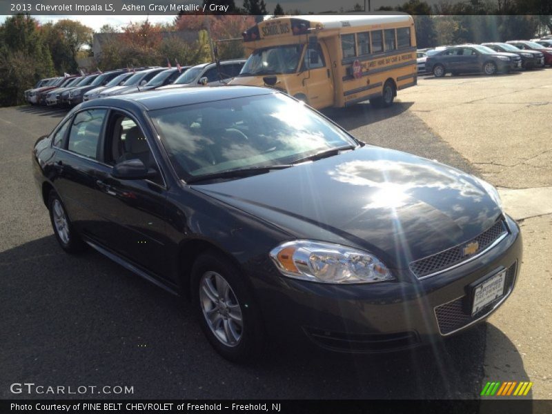 Ashen Gray Metallic / Gray 2013 Chevrolet Impala LS