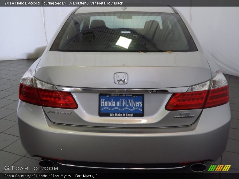 Alabaster Silver Metallic / Black 2014 Honda Accord Touring Sedan