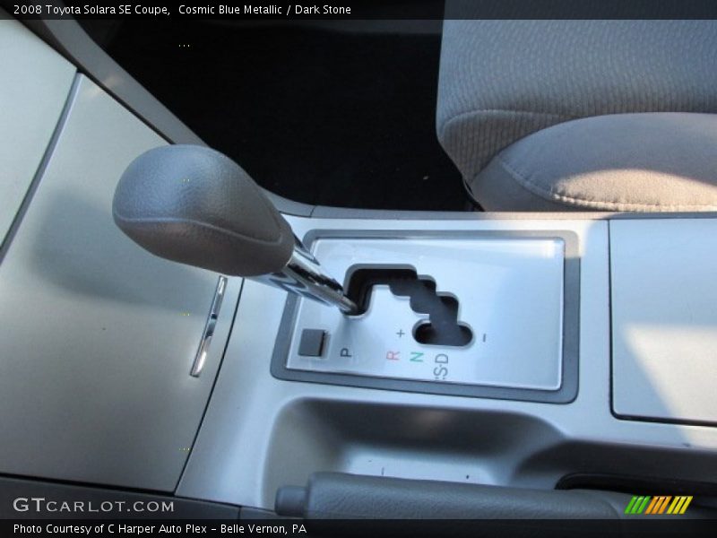 Cosmic Blue Metallic / Dark Stone 2008 Toyota Solara SE Coupe