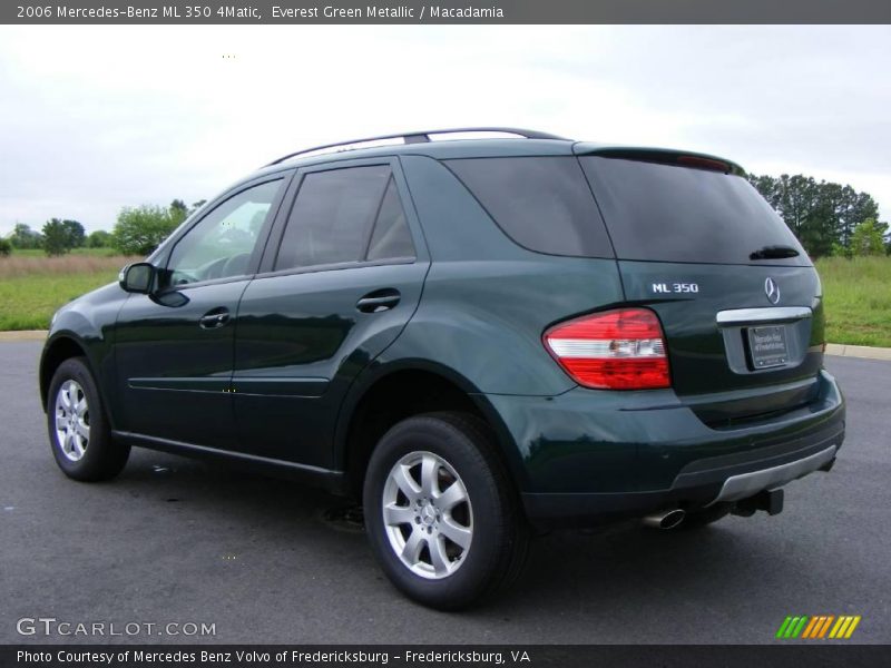 Everest Green Metallic / Macadamia 2006 Mercedes-Benz ML 350 4Matic